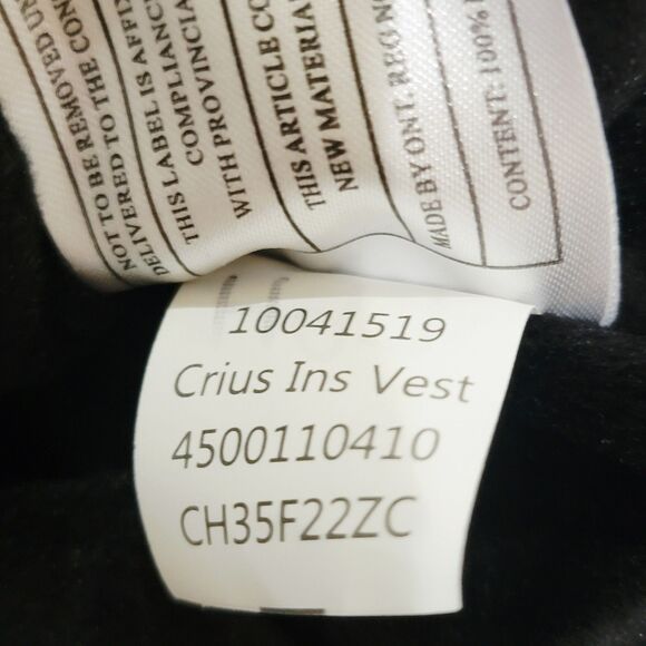 Ariat Crius Phantom Gray Insulated Lined Puffer Vest Mens Sz 3XL Concealed Carry - Picture 13 of 15